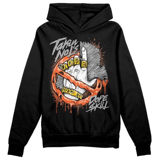 Jordan 3 Georgia Peach DopeSkill Hoodie Sweatshirt Takin No L's Graphic Streetwear - Black