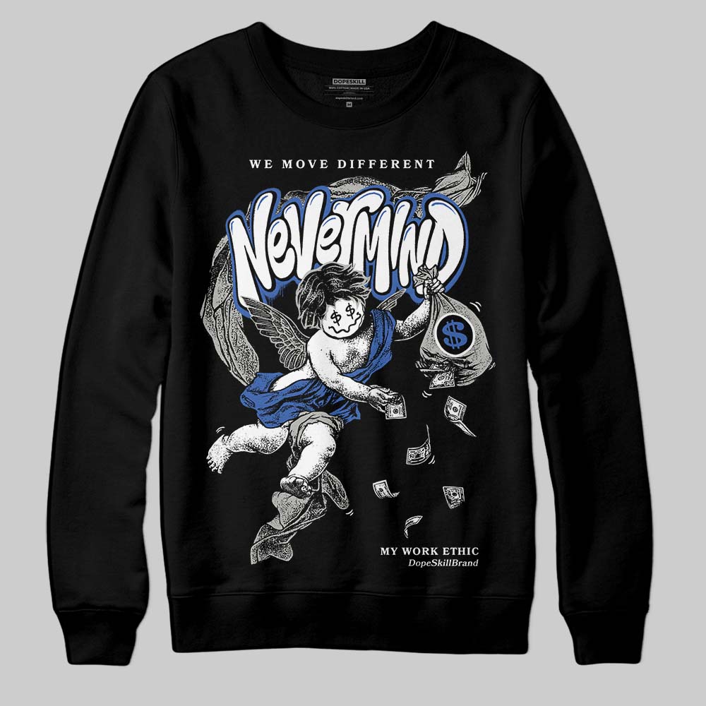 Jordan 3 “Lucky Shorts” DopeSkill Sweatshirt Nevermind Graphic Streetwear - black