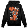 Jordan 3 Georgia Peach DopeSkill Hoodie Sweatshirt Love Sick Graphic Streetwear - Black