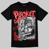 Dunk Low Panda Black White DopeSkill T-Shirt Pocket Change Graphic Streetwear - Black