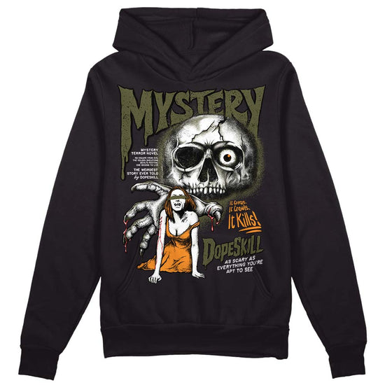 Jordan 5 "Olive" DopeSkill Hoodie Sweatshirt Mystery Ghostly Grasp Graphic Streetwear - Black