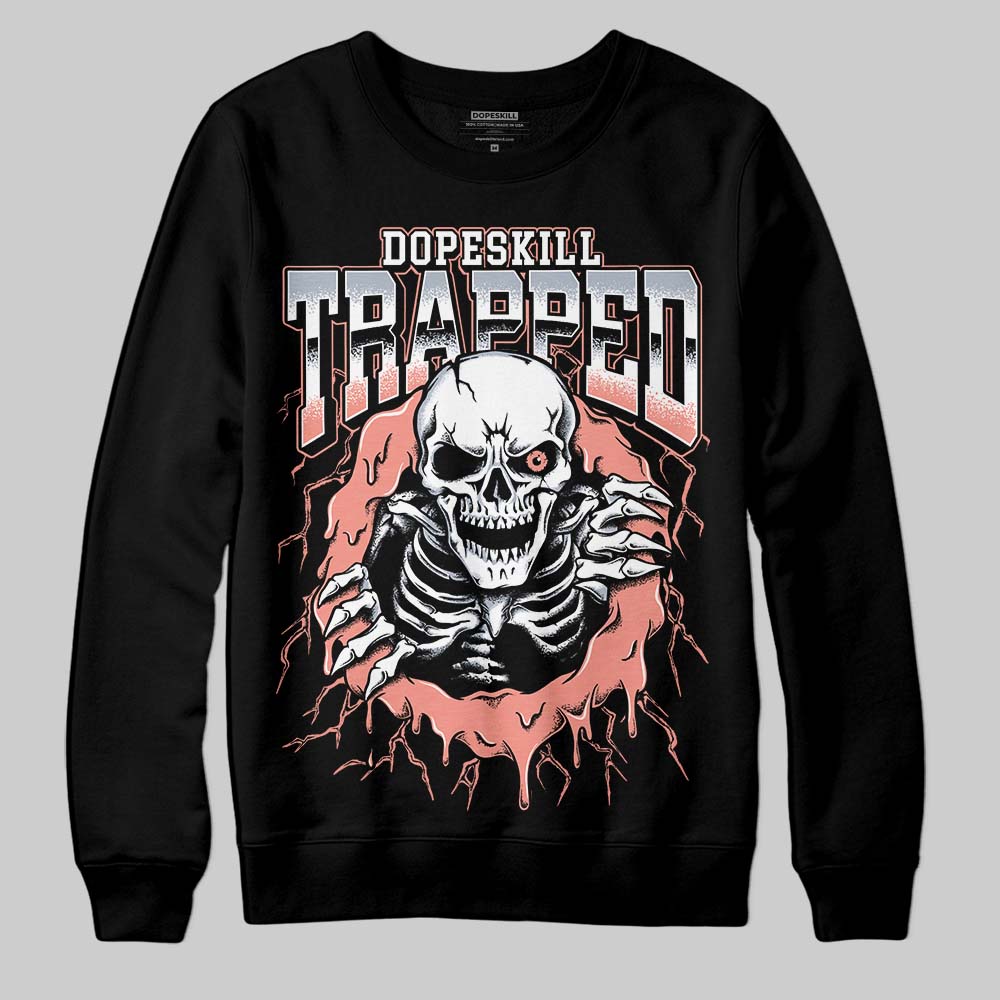 DJ Khaled x Jordan 5 Retro ‘Crimson Bliss’ DopeSkill Sweatshirt Trapped Halloween Graphic Streetwear - Black