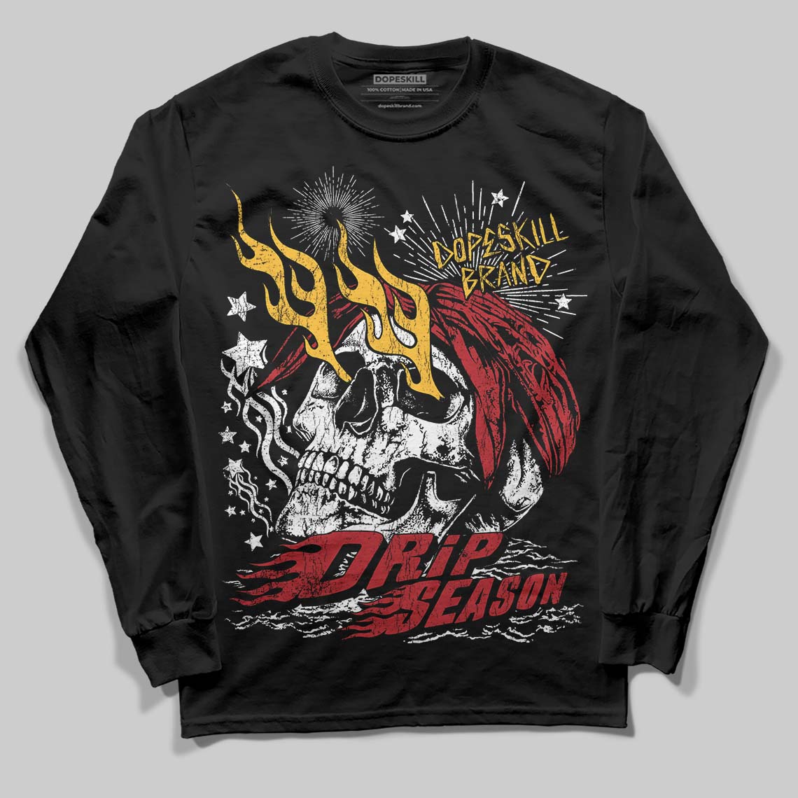 Jordan 14 Golf “Last Shot” DopeSkill Long Sleeve T-Shirt Drip Season Graphic Streetwear - Black