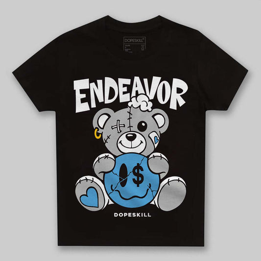 Jordan 10 OG “Steel” DopeSkill Toddler Kids T-shirt Endeavor Graphic Streetwear - Black
