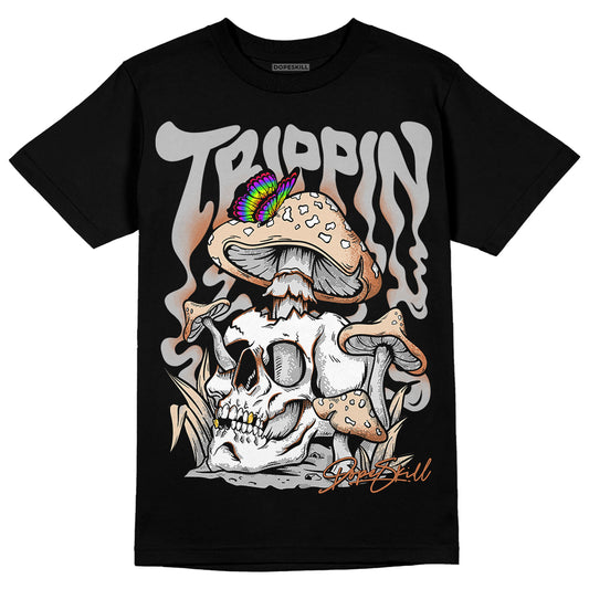 Jordan 3 Craft “Ivory” DopeSkill T-Shirt Trippin Graphic Streetwear - Black
