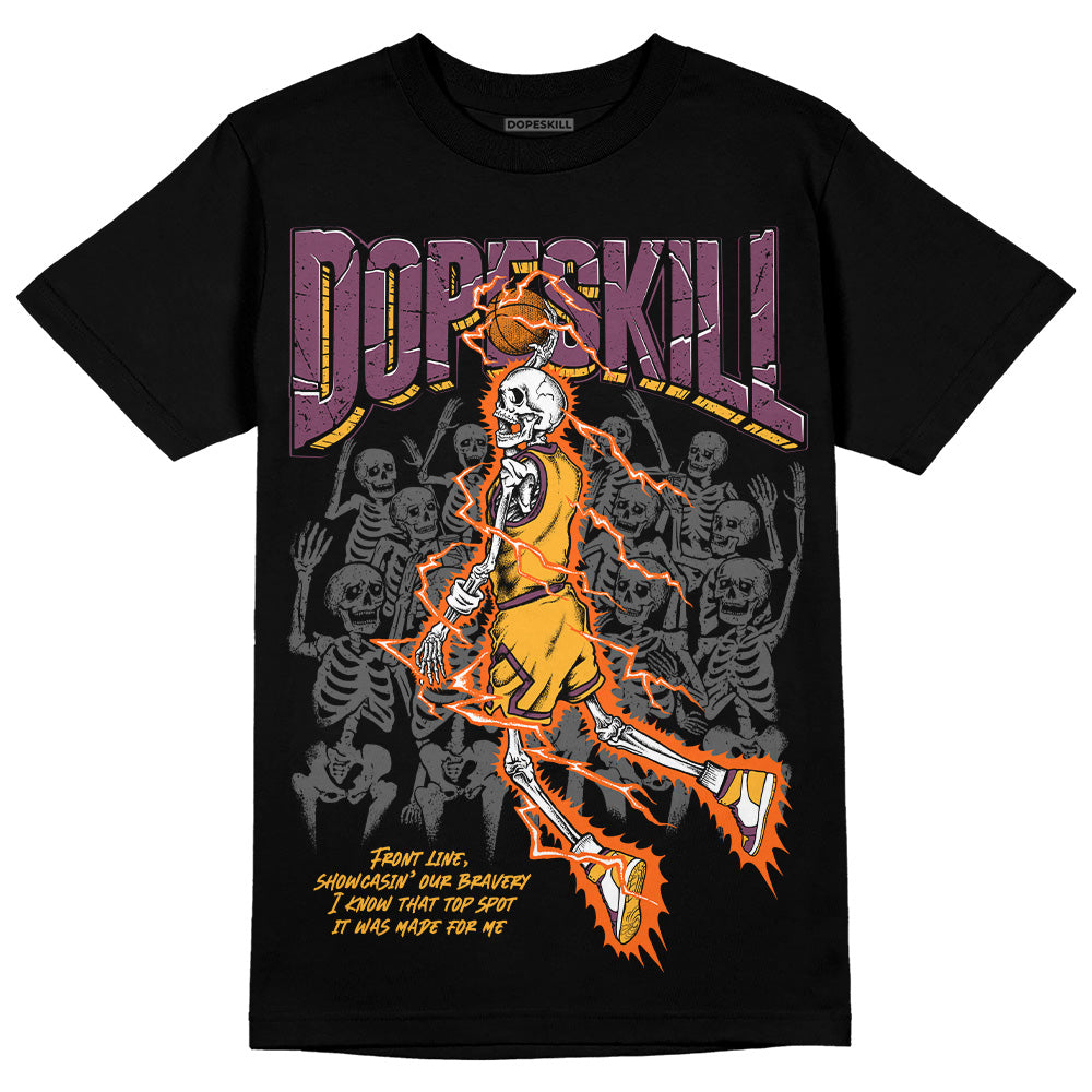 Jordan 1 Retro High OG Brotherhood DopeSkill T-Shirt Thunder Dunk Graphic Streetwear - Black