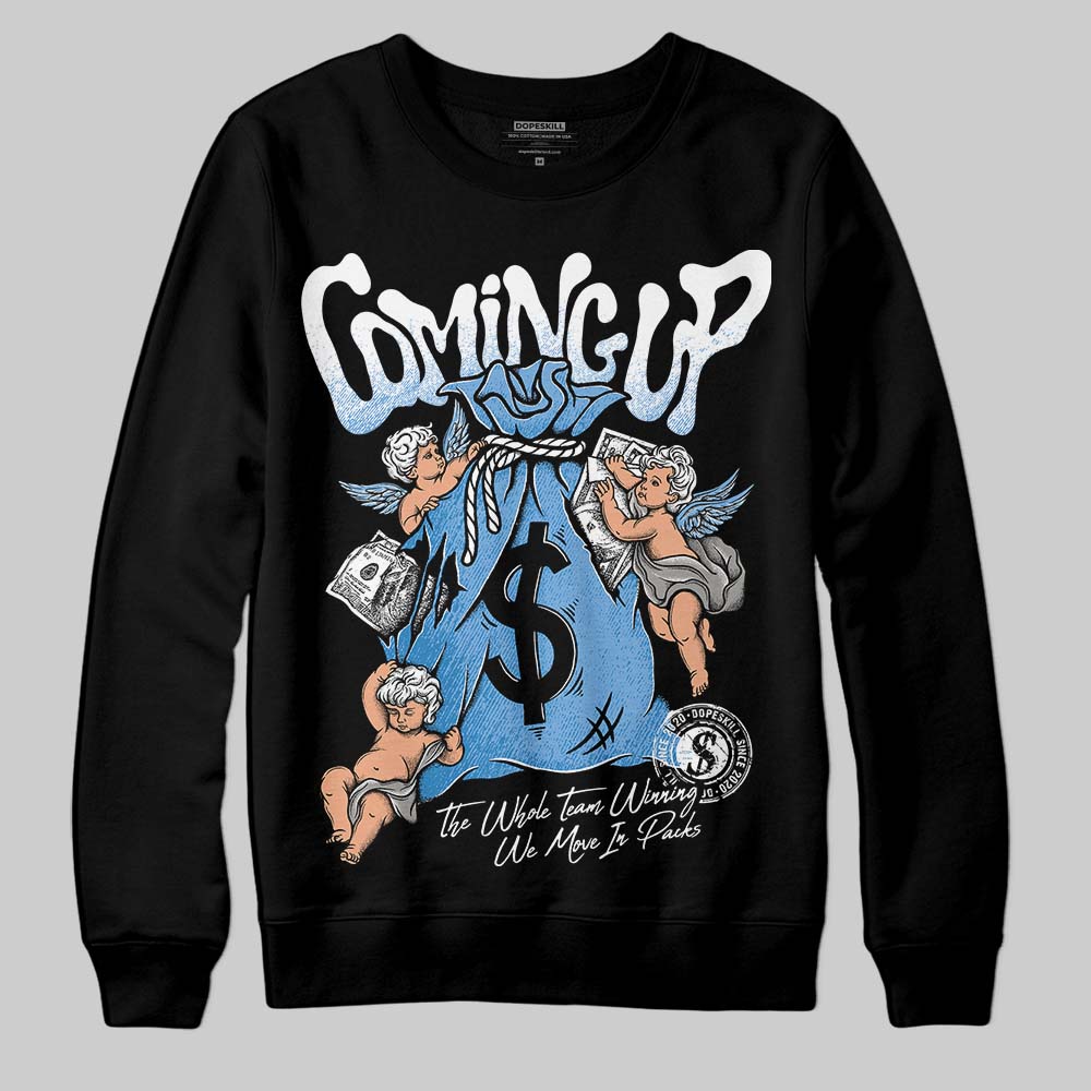 Jordan 12 Retro 'Melo' DopeSkill Sweatshirt Money Bag Coming Up Graphic Streetwear - black
