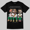 Jordan 5 “Lucky Green” DopeSkill T-Shirt First Sunday Graphic Streetwear - Black