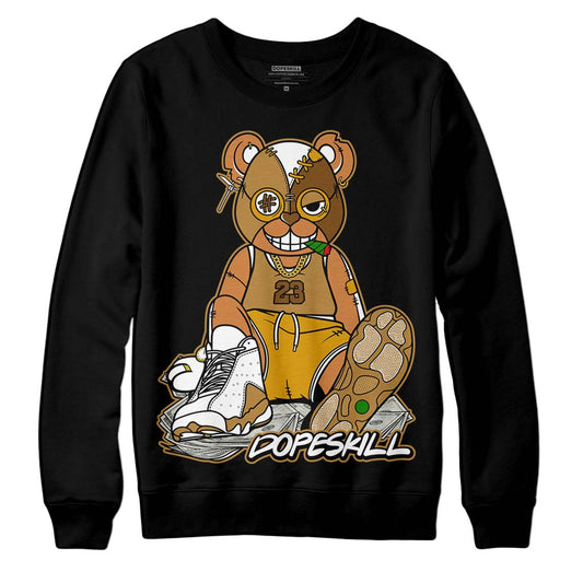 Jordan 13 Wheat 2023 DopeSkill Sweatshirt Greatest Graphic Streetwear - Black