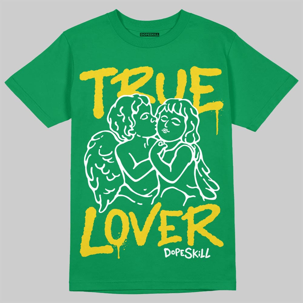 Green Sneakers DopeSkill T-Shirt True Lover Graphic Streetwear - Irish green