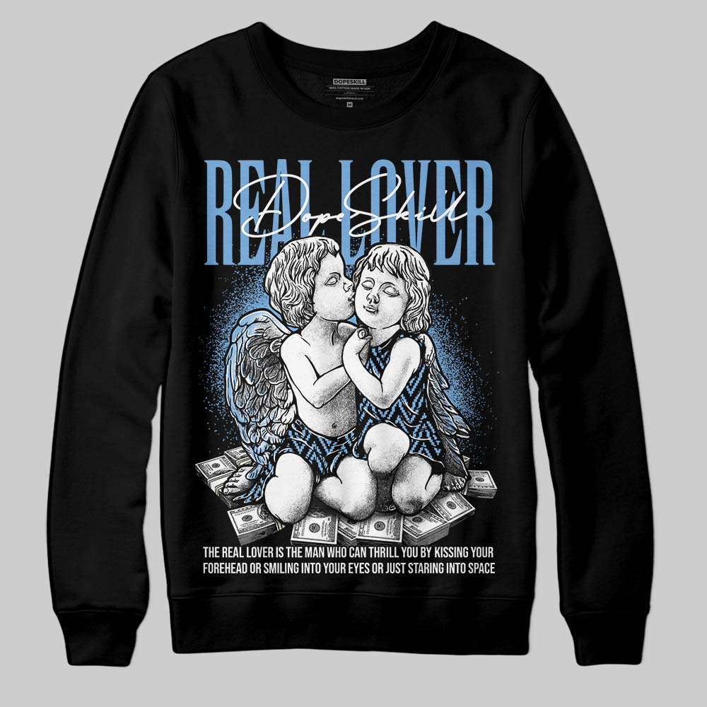Jordan 12 Retro 'Melo' DopeSkill Sweatshirt Real Lover Graphic Streetwear - Black