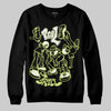 Jordan 5 “Luminous Green” DopeSkill Sweatshirt Real Y2K Players Graphic Streetwear - Black