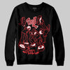 Jordan 1 High OG “Ruby” DopeSkill Sweatshirt Real Y2K Players Graphic Streetwear - Black