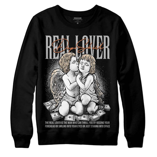 Jordan 3 Craft “Ivory” DopeSkill Sweatshirt Real Lover Graphic Streetwear - black 