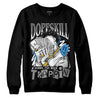 Jordan 3 "Midnight Navy" DopeSkill Sweatshirt Sorry I've Been Trappin Graphic Streetwear - Black