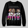 Dunk Low GS “Active Fuchsia” DopeSkill Sweatshirt First Sunday Graphic Streetwear - Black