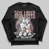 Jordan 1 Low OG “Rust Pink” DopeSkill Long Sleeve T-Shirt Real Lover Graphic Streetwear - black