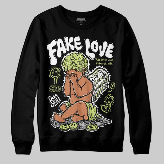 Jordan 11 “Inner Beast” DopeSkill Sweatshirt False Love Graphic Streetwear - Black