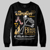 Jordan 12 Retro 'Taxi' 2025 DopeSkill Sweatshirt Broken Bones Graphic Streetwear - Black
