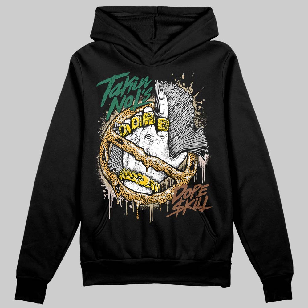Dunk Low SB Safari DopeSkill Hoodie Sweatshirt Takin No L's Graphic Streetwear - Black
