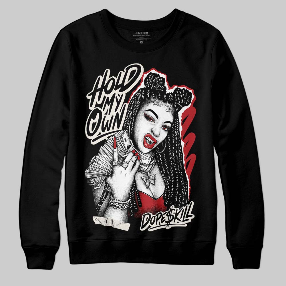 Nigel Sylvester x Jordan 1 Low OG “Nitro” DopeSkill Sweatshirt New H.M.O Graphic Streetwear - Black
