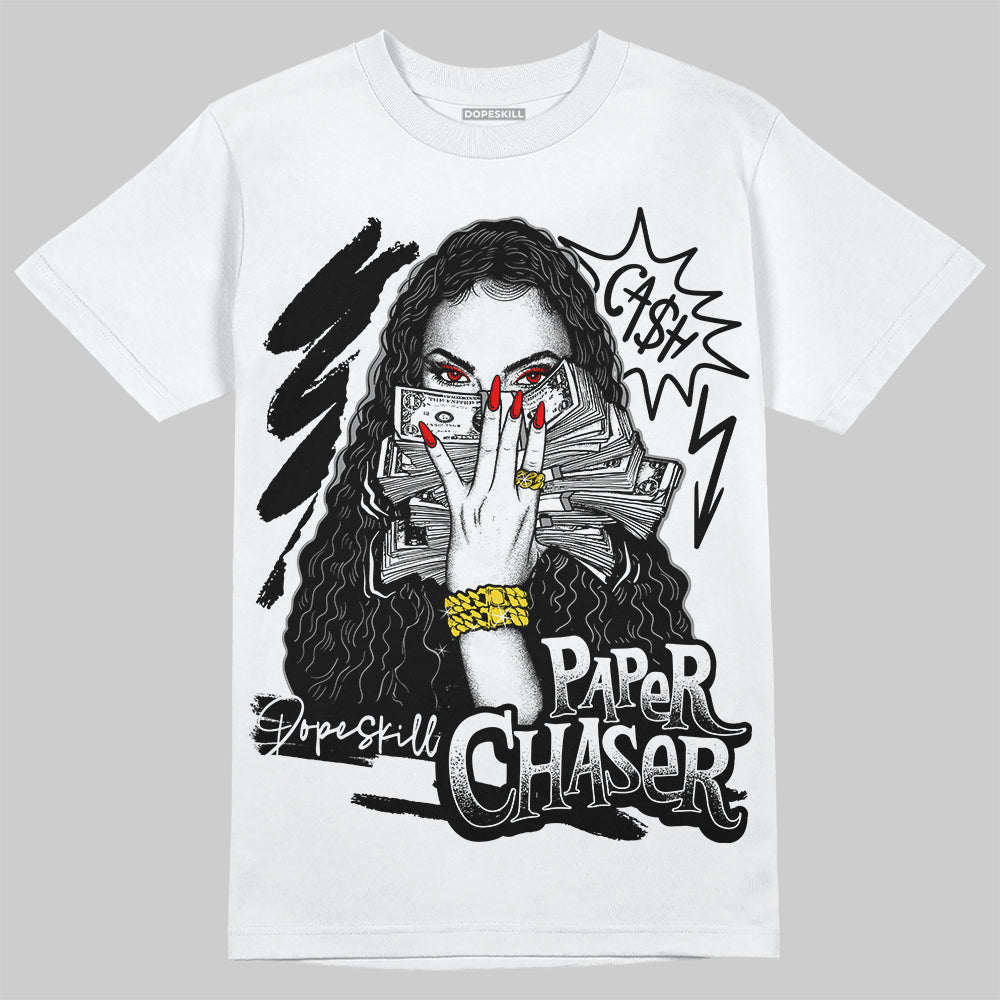 Jordan 1 High 85 Black White DopeSkill T-Shirt NPC Graphic Streetwear - White