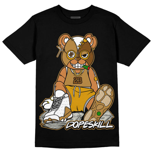 Jordan 13 Wheat 2023 DopeSkill T-Shirt Greatest Graphic Streetwear - Black