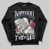 Jordan 1 High OG Rare Air "Deep Royal Blue" DopeSkill Long Sleeve T-Shirt Sorry I've Been Trappin Graphic Streetwear - Black