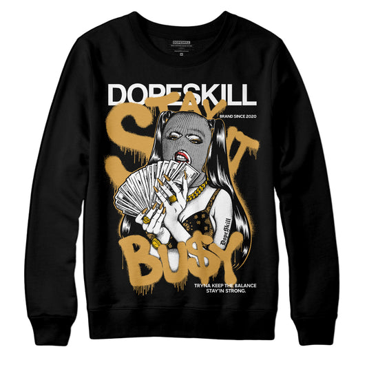 Jordan 11 "Gratitude" DopeSkill Sweatshirt Stay It Busy Graphic Streetwear - Black