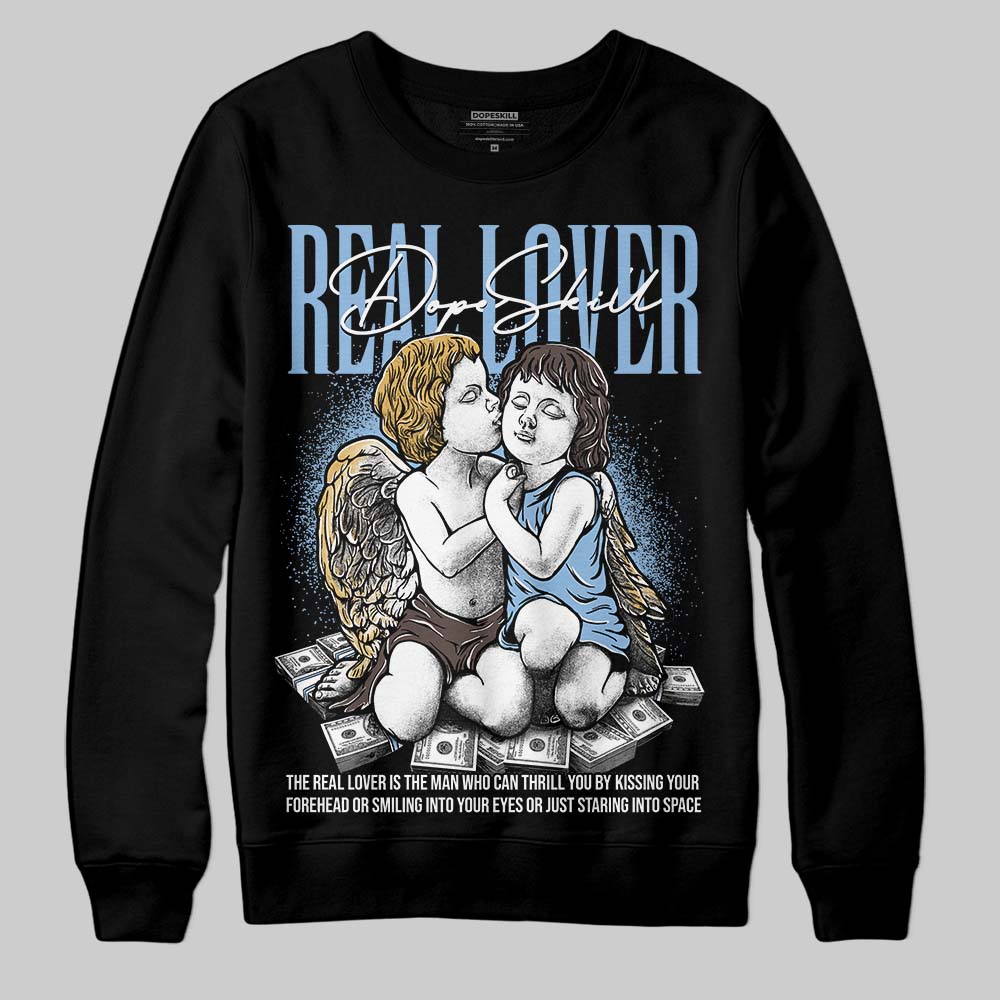 Adidas Handball Spezial ‘Light Blue’ DopeSkill Sweatshirt Real Lover Graphic Streetwear - Black