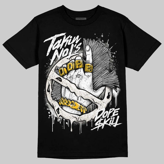 Jordan 3 Retro Pure Money DopeSkill T-Shirt Takin No L's Graphic Streetwear - Black