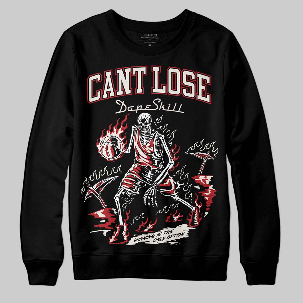 Nigel Sylvester x Jordan 1 Low OG “Nitro” DopeSkill Sweatshirt Cant Lose Graphic Streetwear - Black