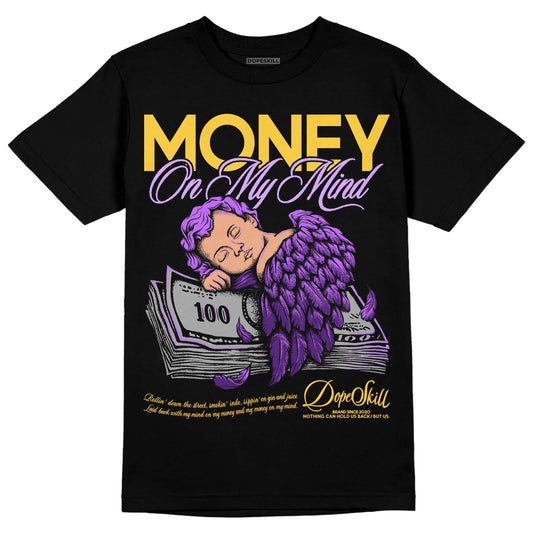 Jordan 12 “Field Purple” DopeSkill T-Shirt MOMM Graphic Streetwear - Black