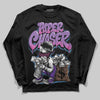PURPLE Sneakers DopeSkill Long Sleeve T-Shirt Paper Chaser Boy Graphic Streetwear - Black