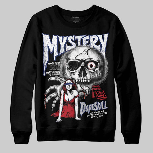 Jordan 1 High OG Rare Air "Deep Royal Blue" DopeSkill Sweatshirt Mystery Ghostly Grasp Graphic Streetwear - Black