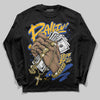Royal Blue Sneakers DopeSkill Long Sleeve T-Shirt Always Ballin' Graphic Streetwear - black