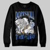 Awake NY x Jordan 5 Retro 'Black Racer Blue' DopeSkill Sweatshirt Sorry I've Been Trappin Graphic Streetwear - Black
