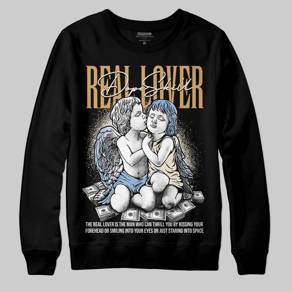 Nike Air Diamond Turf Must Be the Money DopeSkill Sweatshirt Real Lover Graphic Streetwear - Black