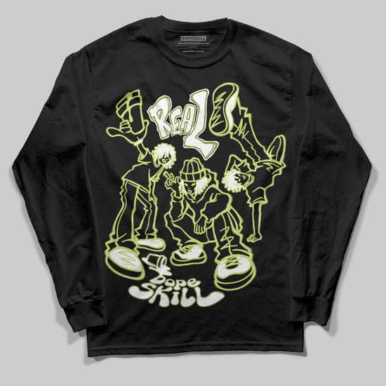 Jordan 11 “Inner Beast” DopeSkill Long Sleeve T-Shirt Real Y2K Players Graphic Streetwear - black