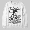 Dunk Low Panda White Black DopeSkill Sweatshirt Flexin' Graphic Streetwear - White