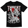 Dunk Low Panda White Black DopeSkill T-Shirt Threat Graphic Streetwear - Black
