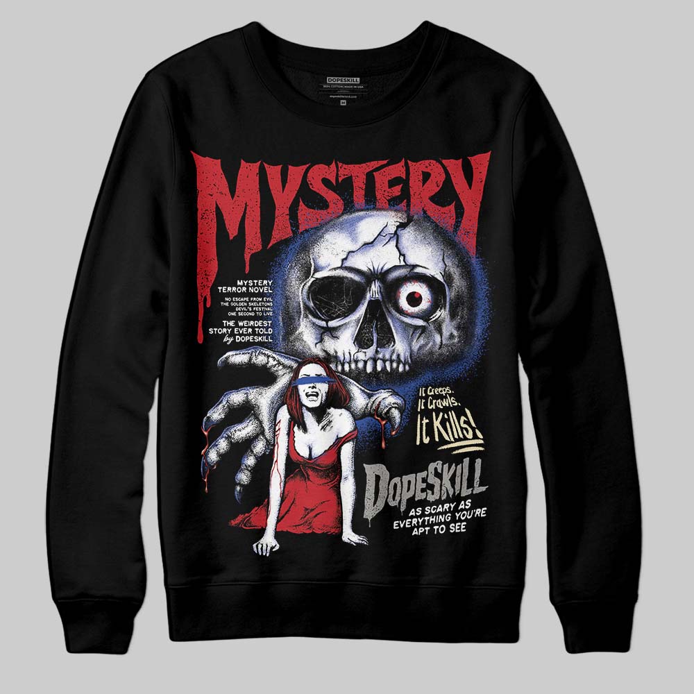 Jordan 4 “Rare Air” DopeSkill Sweatshirt Mystery Ghostly Grasp Graphic Streetwear - Black