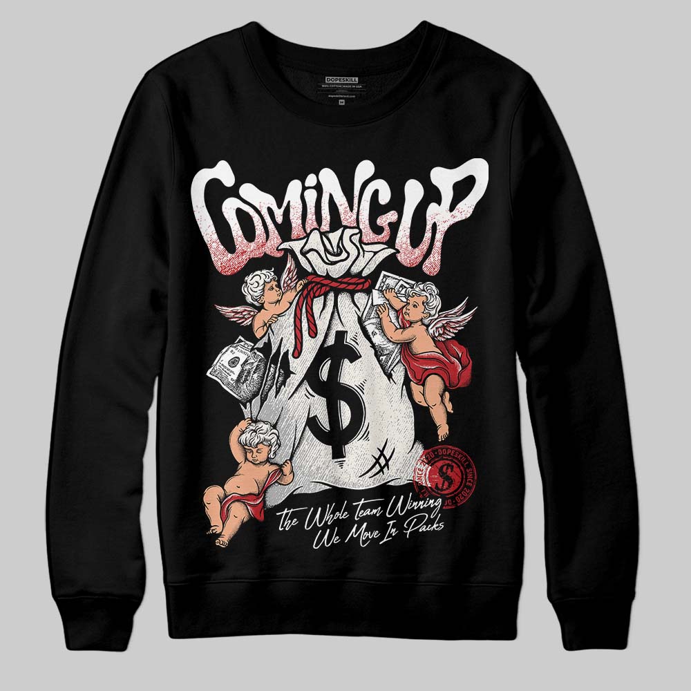 Nigel Sylvester x Jordan 1 Low OG “Nitro” DopeSkill Sweatshirt Money Bag Coming Up Graphic Streetwear - Black