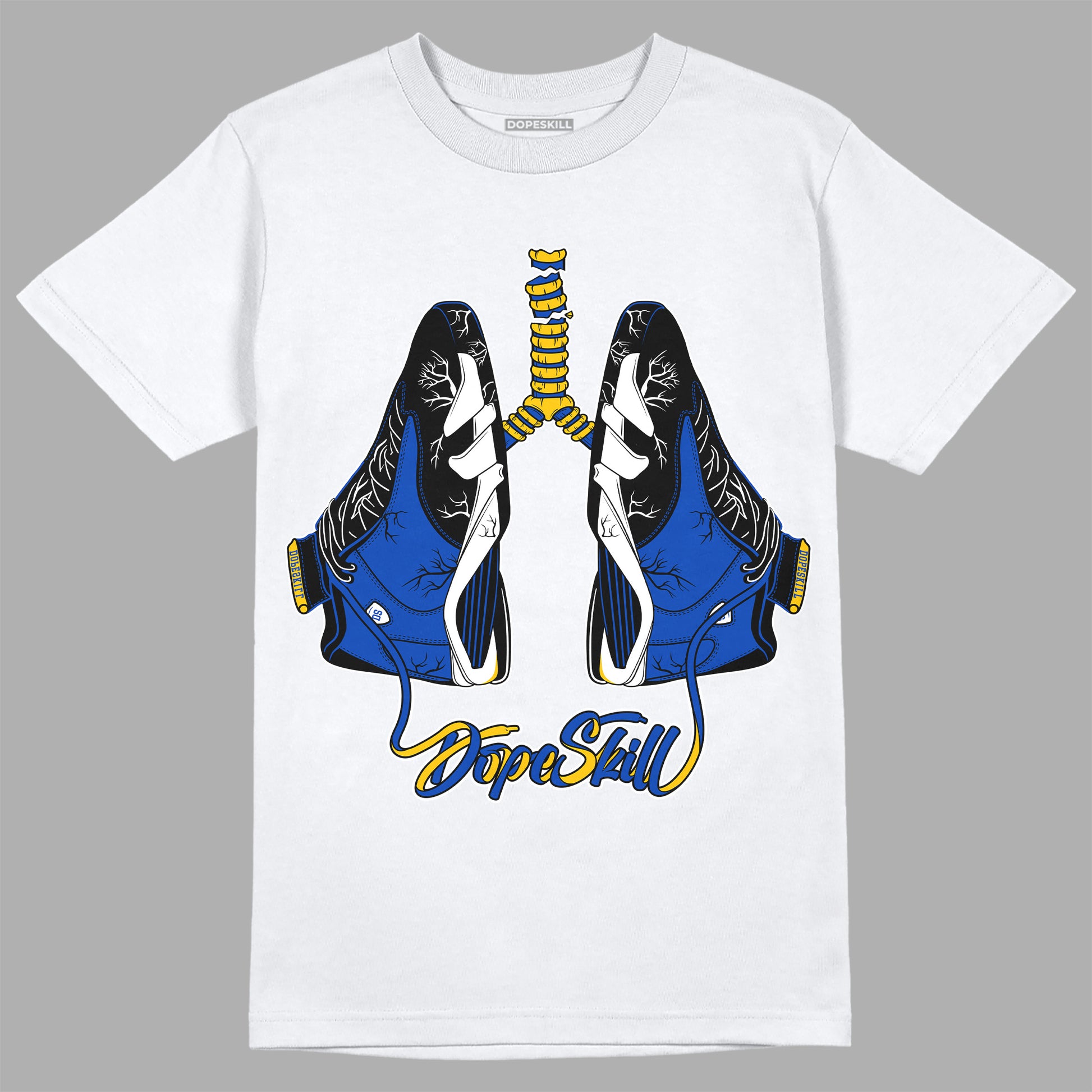 Jordan 14 “Laney” DopeSkill T-Shirt Breathe Graphic Streetwear - White