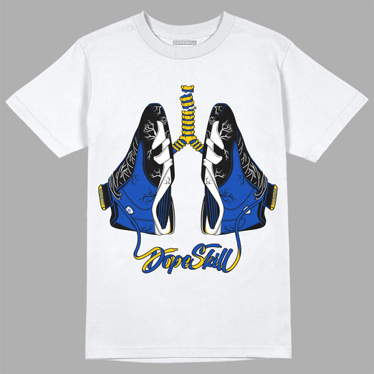 Jordan 14 “Laney” DopeSkill T-Shirt Breathe Graphic Streetwear  - White 