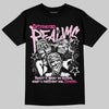 Dunk Low GS 'Triple Pink' DopeSkill T-Shirt Distorted Realms Graphic Streetwear - Black