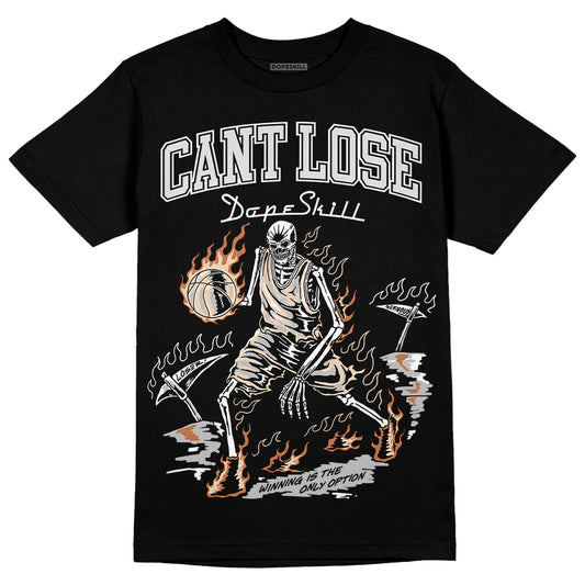 Jordan 3 Craft “Ivory” DopeSkill T-Shirt Cant Lose Graphic Streetwear - Black