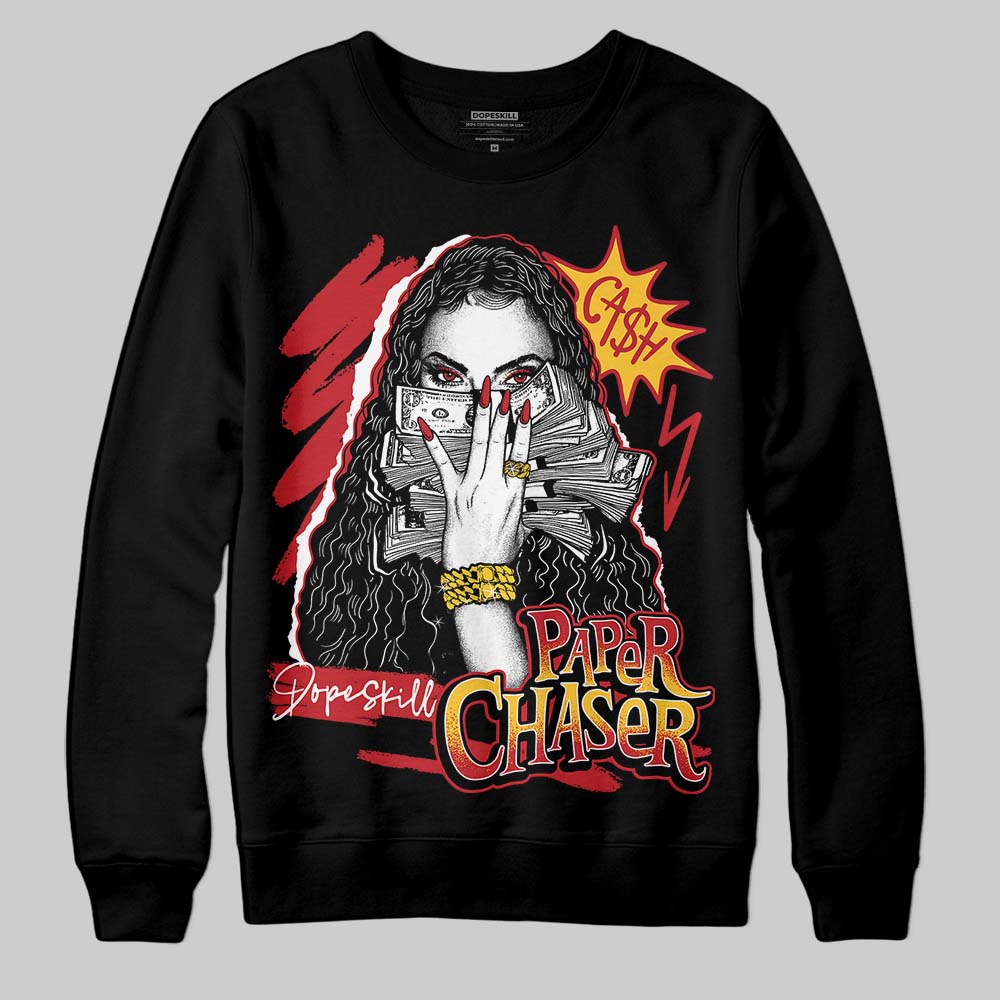 Jordan 14 Retro Ferrari (2025) DopeSkill Sweatshirt NPC Graphic Streetwear - black