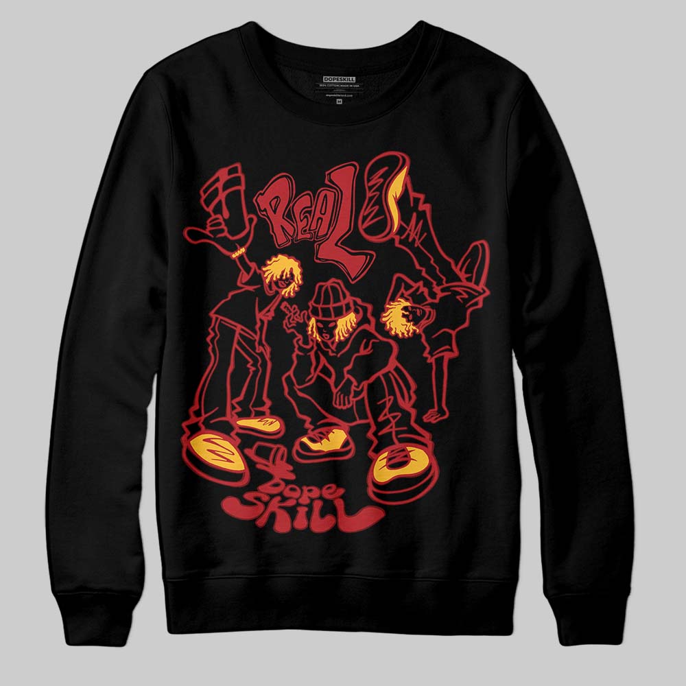 Jordan 14 Golf “Last Shot” DopeSkill Sweatshirt Real Y2K Players Graphic Streetwear - Black