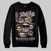 Harris Tweed x Dunk Low Denim Turquoise and Baroque Brown DopeSkill Sweatshirt The Mouth With No Droughts Graphic Streetwear - Black